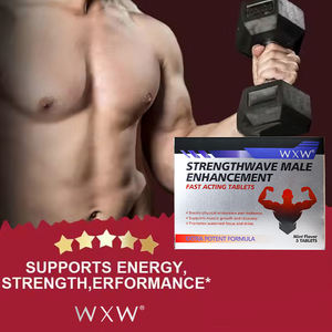 WXW Amélioration masculine à action rapide Bonbons à la menthe Pilules pour adultes dans une boîte en papier énergétique Emballage de bonbons pour l'énergie et l'agrandissement - Product Image 2