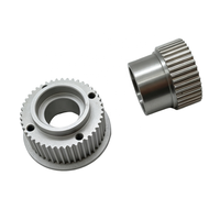 Poulie de distribution légère en aluminium avec gorge pour systèmes de transmission