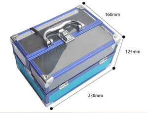 Stylist per la scatola <span class=keywords><strong>di</strong></span> cosmetici rosa trasparente acrilico ciglia Vanity Case alla <span class=keywords><strong>moda</strong></span> stile nazionale stampato sacchetto <span class=keywords><strong>di</strong></span> plastica per - Product Image 6