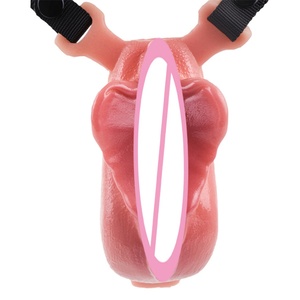 FAAK Strapon, Vagina Realista, Vibrador de Silicona, Juguetes Sexuales para Hombres, Masturbador, Masajeador de Próstata, Productos para Preliminares - Product Image 1