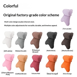 <span class=keywords><strong>Coussin</strong></span> <span class=keywords><strong>de</strong></span> nuque pour appuie-tête <span class=keywords><strong>de</strong></span> voiture avec rembourrage en suè<span class=keywords><strong>de</strong></span> et coton pour Cadillac CT5ATS, ensemble <span class=keywords><strong>de</strong></span> <span class=keywords><strong>coussin</strong></span> <span class=keywords><strong>de</strong></span> dossier et <span class=keywords><strong>de</strong></span> protection lombaire pour conducteur - Product Image 4