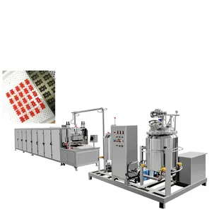 Yüksek üretim şeker güzel makine endüstriyel otomatik makine çin'de yapılan 150 kg/saat ayı lolipop şeker üretim hattı