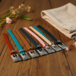 Cinturón de Gamuza con Hebilla Floral Retro de 1.8 cm para Mujer, Cinturón de Moda - Product Image 2