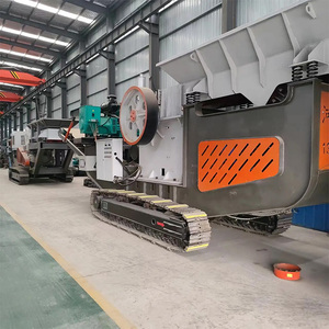 Concasseur à mâchoires mobile pour minerais durs et pierres, idéal pour le broyage de minerai dans l'exploitation minière - Vente chaude directe usine - Product Image 6