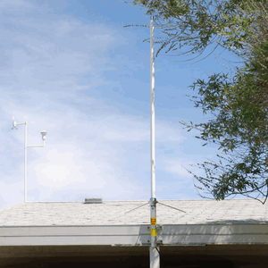 เสาอากาศสื่อสารสองคลื่นความถี่ VHF UHF X30ไฟเบอร์กลาสกันน้ำ144 430MHz เสาอากาศสถานีฐาน - Product Image 3