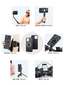 Custodia Magnetica a Sgancio Rapido Vrig Claw Mini per iPhone 13 Promax, Nuova Protezione Antiurto Senza Bordi per Obiettivo, Mezza Protezione per Apple 13 - Product Image 5