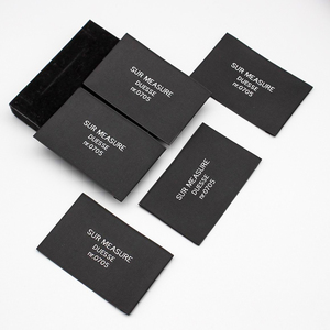 Etiquetas tejidas de Damasco personalizadas, etiquetas principales para ropa, etiquetas para <span class=keywords><strong>dobladillo</strong></span> de ropa, etiqueta tejida para camiseta - Product Image 3
