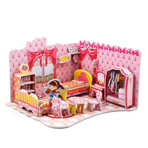 Juego de Rompecabezas 3D de Cocina para Casa de Muñecas, Juguete de Rompecabezas 3D para la Educación de la Primera Infancia - Product Image 3