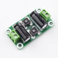 DC Güç Filtresi Kartı 0-25V/0-50V 2A/3A/4A D Sınıfı Güç Amplifikatörü Modülü Parazit Giderme Kartı EMI Giderme