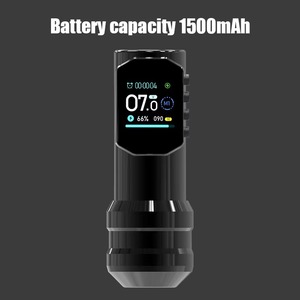 Machine à tatouer sans fil 1500 mAh avec écran de contrôle intelligent, stylo rotatif pour aiguilles à cartouche, idéal pour le body art - Product Image 5