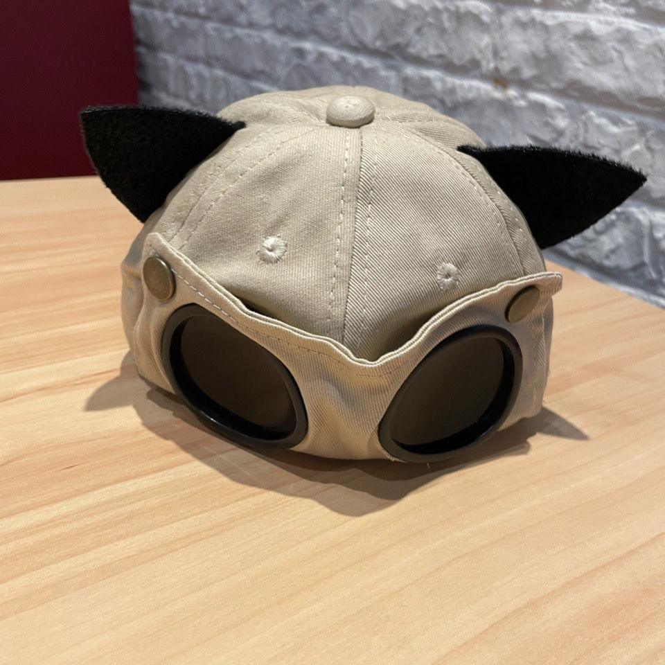 Personalized aviator Baseball Cap Cute Cat Ears Sunglasses Hat