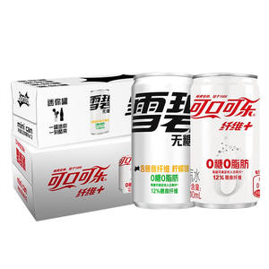 Boisson gazeuse <span class=keywords><strong>Coca</strong></span>-Cola Fiber + Sprite Fiber + Sans <span class=keywords><strong>sucre</strong></span> Zéro calorie Zéro <span class=keywords><strong>sucre</strong></span> Fibres alimentaires - Product Image 1