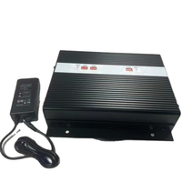 Amplificateur de signal cellulaire GSM 2G/3G/4G à gain élevé 80 dB, tri-bande 900/1800/2100 MHz, avec couverture de 1000 à 1500 m