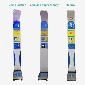 Bilancia a Monete <span class=keywords><strong>BMI</strong></span> per Uso Umano con Misurazione dell'Altezza Corporea, 1 Pezzo - Product Image 3