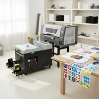 Imprimante DTF BL Factory Outlet Inkjet Benlun DTF-300 pour cuir et textile, avec secoueur de poudre, format A3 30cm, encre DTF automatique, garantie 1 an