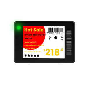 Offre Spéciale supermarché Esl 1.8 pouces étiquettes d'étagère numériques noires étiquette de prix numérique étiquette d'étagère électronique sans fil pour magasin de détail - Product Image 1