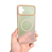Coque de téléphone TPE magnétique effet seconde peau style Ins tendance, couleurs contrastées, compatible avec A16/A17/A33/A32/S25 Plus