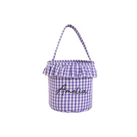Panier personnalisé pour enfants de Pankai Factory, panier de Pâques, sacs de chasse aux œufs pour enfants, panier de Pâques, sacs cadeaux de Pâques