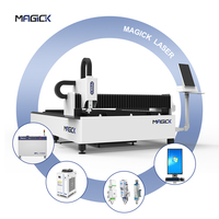 Machine de découpe laser à fibre haute performance MK-3015SE 3000x1500mm, prix abordable, découpeuse de métal CNC