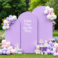 Housse d'arche élastique en Spandex ajustée et extensible pour décoration de toile de fond de mariage, événementiel, de luxe, classique, ou pour baby shower