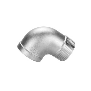 Codo Universal de Acero Inoxidable SS304/SS316/SS201, Estándar ASME/JIS/DIN/<span class=keywords><strong>BS</strong></span>/GB, BSPT PT BSP <span class=keywords><strong>G</strong></span> NPT, Interior/Exterior - Product Image 2