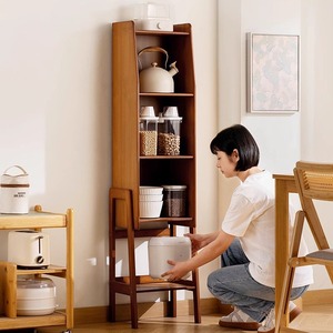 Estante para especias de cocina, estante de almacenamiento, organizador de utensilios, gabinete de almacenamiento multifuncional de varios niveles, aparador. - Product Image 2