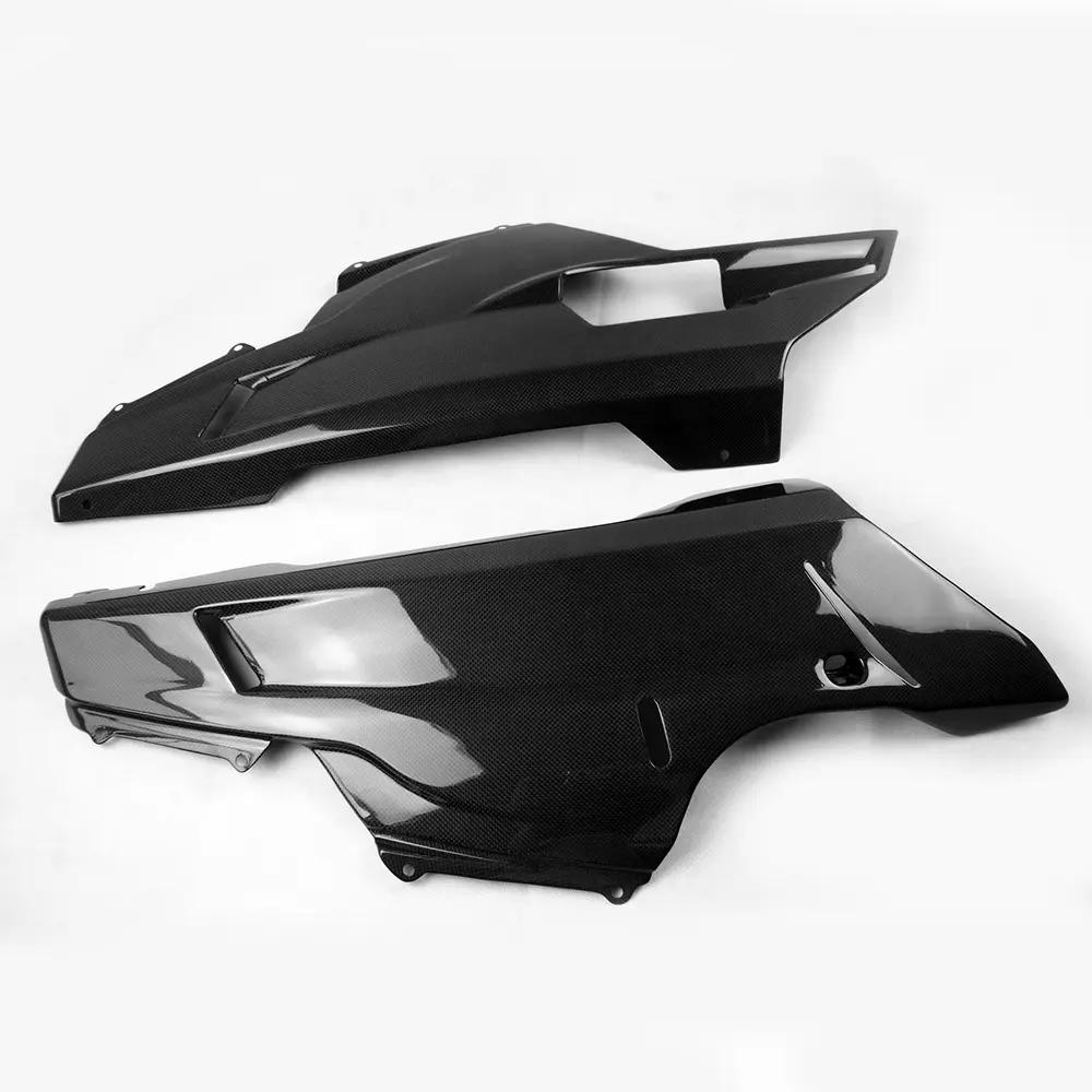 Chất Lượng Carbon Fiber Phụ Tùng Xe Máy 3K Carbon Fiber Lower Fairing Bụng Pan Cho Ducati 1198 1098 848