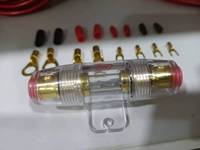 Kit Terpasang Amplifier 8 Gauge Amp Kit, Mobil Lengkap Performa Tinggi, Penguat 2500 Watt