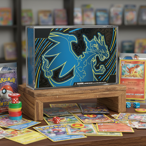Estuche Acrílico <span class=keywords><strong>de</strong></span> Lujo Transparente Mega <span class=keywords><strong>Charizard</strong></span> X <span class=keywords><strong>Ultra</strong></span> <span class=keywords><strong>Premium</strong></span> para Exhibición <span class=keywords><strong>de</strong></span> TCG, Tapa Magnética, Protección UV, Protector <span class=keywords><strong>de</strong></span> Almacenamiento - Product Image 2