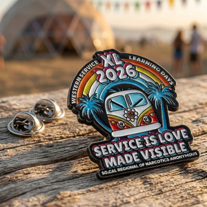 เข็มกลัดโลหะผสมสังกะสีเคลือบสี 3 มิติ แบบกำห<span class=keywords><strong>น</strong></span>ดเองได้ ไม่มีขั้<span class=keywords><strong>น</strong></span>ต่ำใ<span class=keywords><strong>น</strong></span>การสั่งซื้อ  ลายการ์ตูนอะ<span class=keywords><strong>น</strong></span>ิเมะ<span class=keywords><strong>ตลก</strong></span>ๆ  โลโก้ ตัวอักษร สำหรับงา<span class=keywords><strong>น</strong></span> NA - Product Image 2