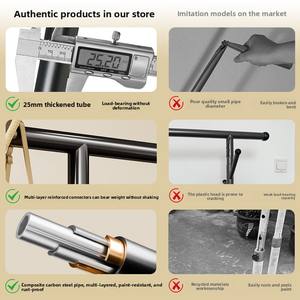 Вешалка для одежды Glory с большой вместимостью, напольная, одностойная, 150 см, для сушки одежды, распродажа от производителя - Product Image 2