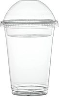 Tasses à Dessert jetables pour yaourt, gobelets en plastique transparent parfaits avec couvercles et tasses à insérer pour le petit déjeuner