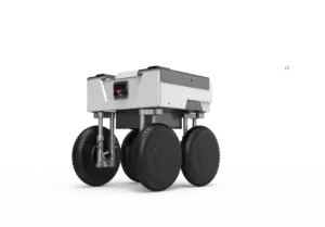 Base de robot à direction à 4 roues industrielle, grand espace interne pour la patrouille, la recherche et les applications de robots spéciaux - Product Image 5