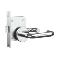 An Heng Tong KS55NDG Serrure à clé pour tuyau en acier inoxydable Serrure de porte de Passage de porte coupe-feu de conception moderne pour escalier d'hôtel
