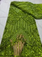 Tissu en dentelle à paillettes, broderie en dentelle, filet fantaisie, dentelle de luxe pour mariage, motifs de dentelle avec paillettes pour fête de mariage