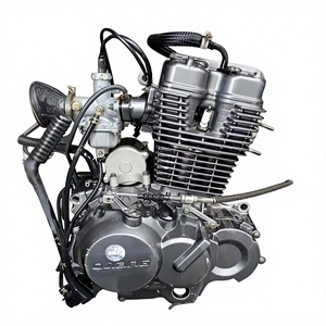 Moteur Qian Jianglong 150cc à arbre d'équilibrage et tige d'éjection, 4 temps, refroidi par air, pour cadre de course haute performance, allumage CDI, démarrage électrique/à manivelle - Product Image 1