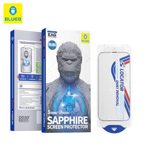 <span class=keywords><strong>Protector</strong></span> de Pantalla <span class=keywords><strong>BLUEO</strong></span> Sapphire, 9 Mohs, Impresión de Seda, para la Serie iPhone - Product Image 3