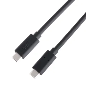 Harga Pabrik Kabel Pengisian Cepat USB Tipe C 3.1 3.2 Gen 2 Tipe C Ke Tipe C Pd 100W