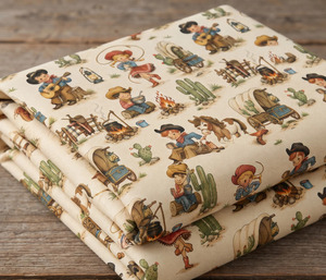 Tela de algodón estampada Country Rodeo por yarda, textil 100% algodón premium para acolchado, costura, confección de ropa, manualidades DIY - Product Image 5