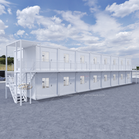 Kit de maison préfabriquée de luxe en conteneur pour restaurants, bars, boutiques - Garantie sécurisée d'un an, service d'installation sur site, fabriqué au Guangdong