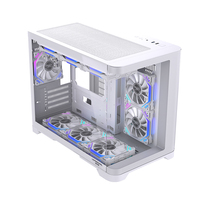 Lovingcool Fabricante Gaming Carcasa ATX Matx Mini Itx PC Gabinete Ventas al por mayor Curve Glass Computer Case & Tower