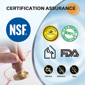 <strong>10</strong> X 2.5 Inch Whole House <strong>Carbon</strong> Sediment <strong>Water</strong> <strong>Filter</strong> <strong>Cartridge</strong> Replacement for Under-Sink Countertop Filtration <strong>CTO</strong> <strong>Cartridge</strong> - Product Image 6