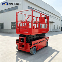 Plateforme élévatrice à ciseaux hydraulique automotrice à économie d'énergie pour travaux de révision en usine d'électronique