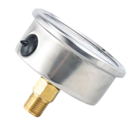 Manomètre numérique à tube Bourdon en acier inoxydable double paroi, modèle Y60, plage 0-1 MPa pour une mesure efficace