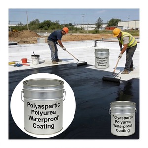 Revestimiento Impermeable de Poliurea Poliaspártica Aplicado en Frío, <span class=keywords><strong>Membrana</strong></span> sin Costuras <span class=keywords><strong>para</strong></span> Techos y Paredes Exteriores - Product Image 1