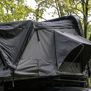 Carpa de techo plegable para camping, tipo softshell, para 4 personas, con carcasa rígida, para coches 4x4. - Product Image 6