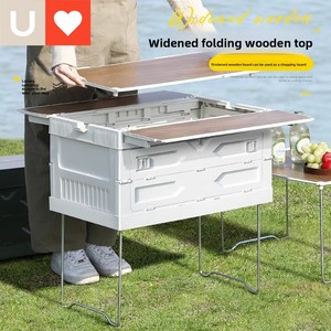 Mesa Plegable para Portátil, Diseño de Madera, Patas Metálicas, Ligera, para Sofá, Camping, Desayuno - Product Image 5