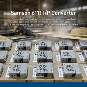 Convertisseur I/P 6111, commande de signal de courant électro-pneumatique, convertisseur I/P 6111 est un convertisseur électro-pneumatique de haute précision - Product Image 2
