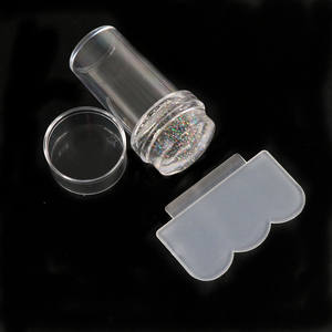 Timbre en silicone de petite taille <span class=keywords><strong>Kit</strong></span> d'estampage d'art d'<span class=keywords><strong>ongle</strong></span> français pour la manucure - Product Image 3