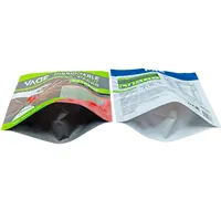 Sachet Doypack Personnalisé Imprimé avec Fermeture Éclair pour Poudre de Protéine de Lactosérum de Qualité Alimentaire 1kg 10kg avec Emballage Souple à Fond Plat et Fermeture Éclair